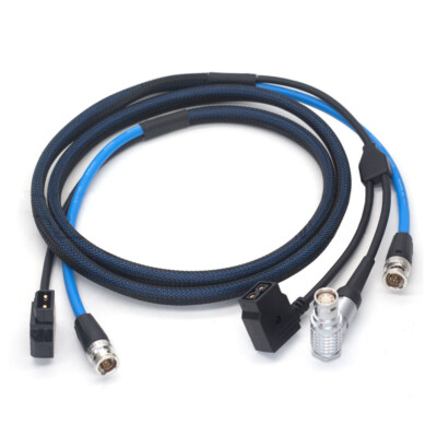 ARRI ALEXA Mini DTAP to 8-pin+B-port Power Cable and SDI Video Cable Two in One