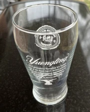Yuengling 185 Year Anniversary 16 Oz PINT Beer Glass America's Oldest Brewery