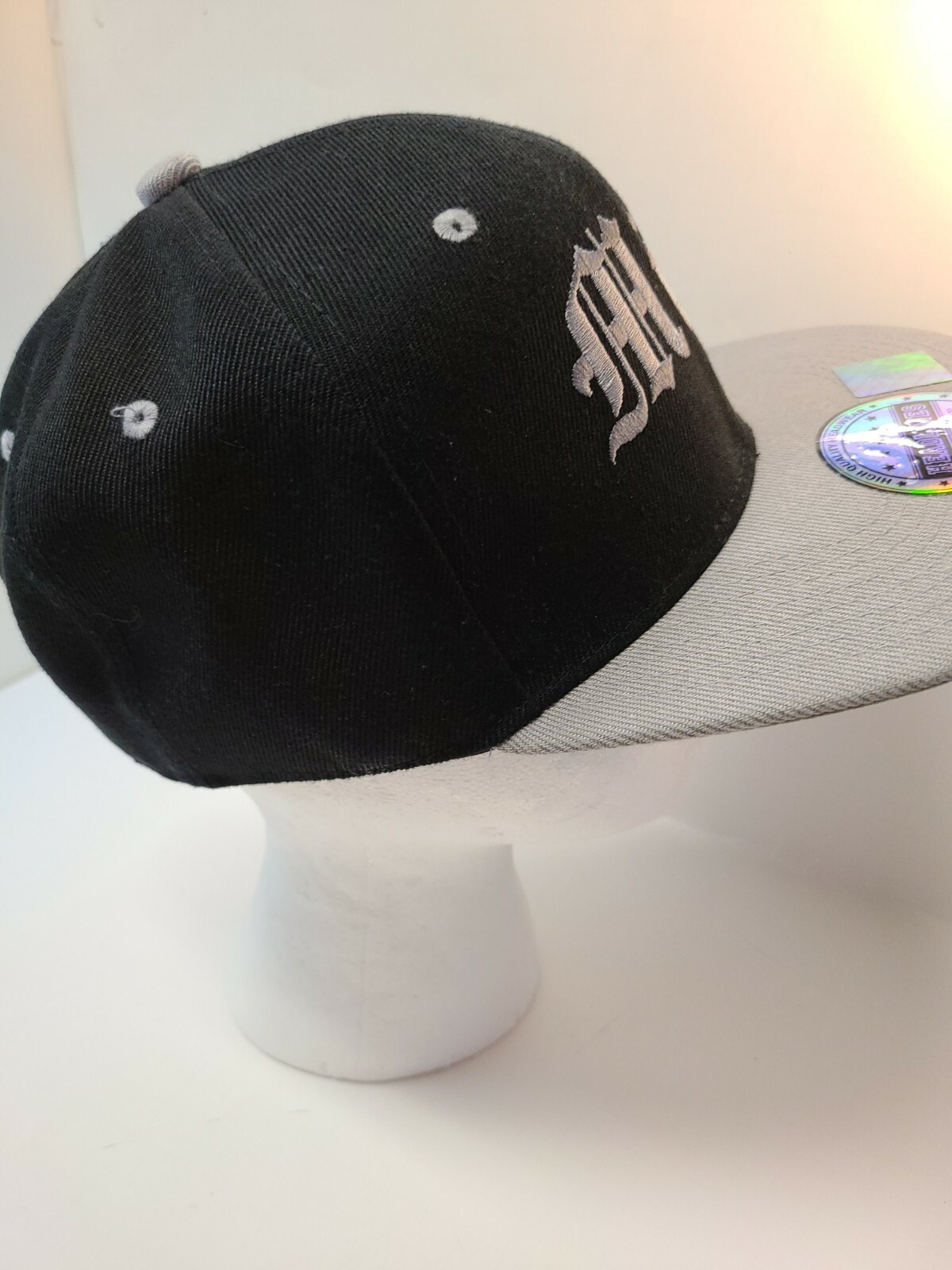 Headlines Snapback Black Gray Adjustable Cap - image 2