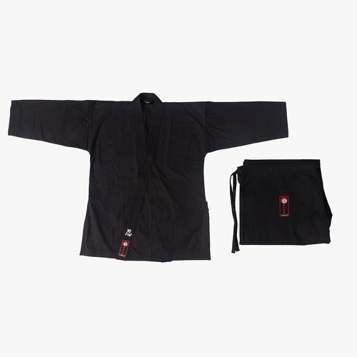 KEIKOGI Kimono NINJUTSU GI PROFESSIONALE 2.1 RICAMATO Divisa NINJA BUJINKAN Budo - Foto 2 di 10