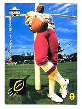 ROOKIE CARD MICHAEL WESTBROOK Redskins 1995 Upper Deck STAR ROOKIE Card #4