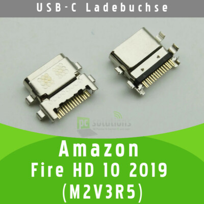   Amazon Fire HD 10 M2V3R5 USB C Ladebuchse Buchse Port Connector Socket