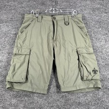 Boy Scouts of America Shorts Mens Medium Green Cargo Uniform BSOA Hiking Camping