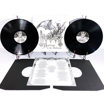 MOONBLOOD Angelwings In The Darkness (Reh 10) Gatefold Double LP Black Vinyl