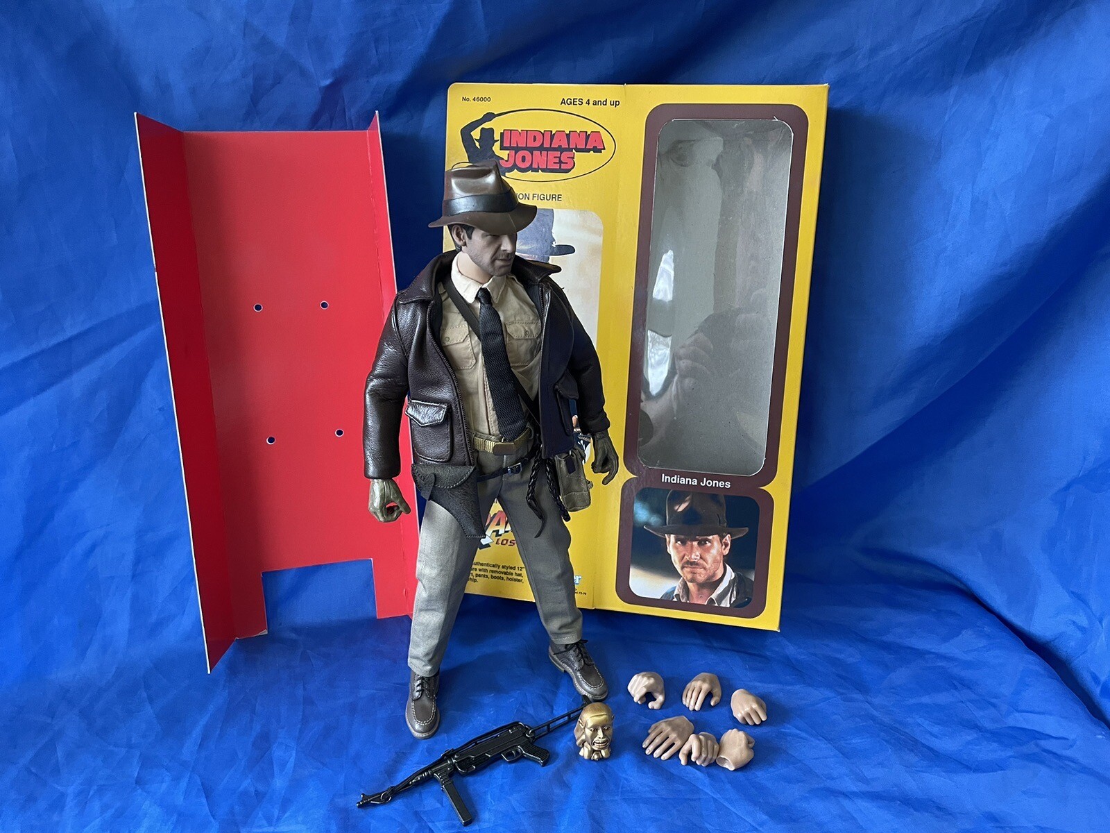 Indiana Jones Action Figure 16 12” Present Toys Hot Toy Sideshow