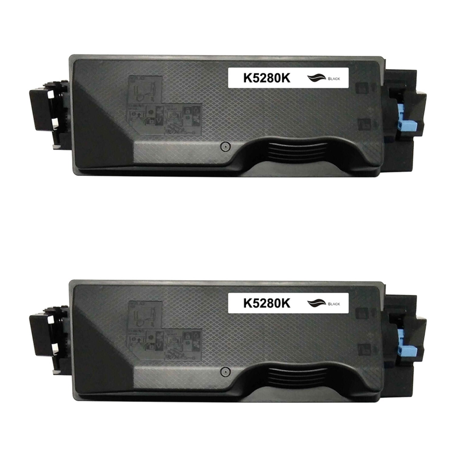 Black Toner For Kyocera M6235cidn ECOSYS TK-5280K Cartridge Compatible 2pk