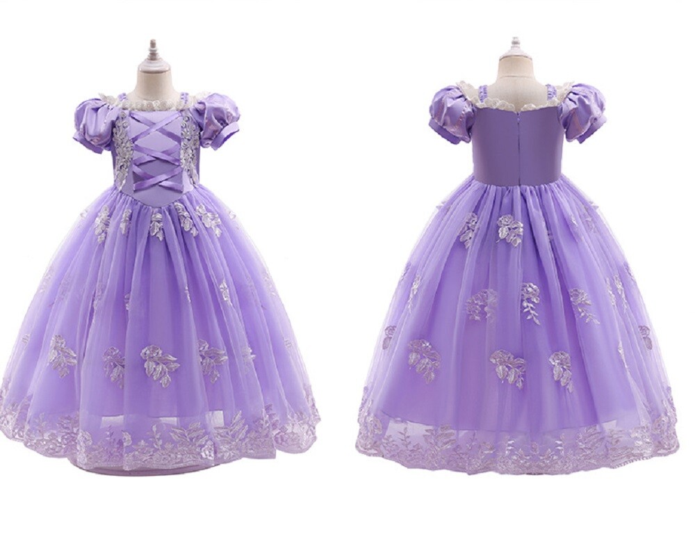 Childrens Kids Girls Princess Sofia the First Halloween Costume Dress Gown 210T eBay