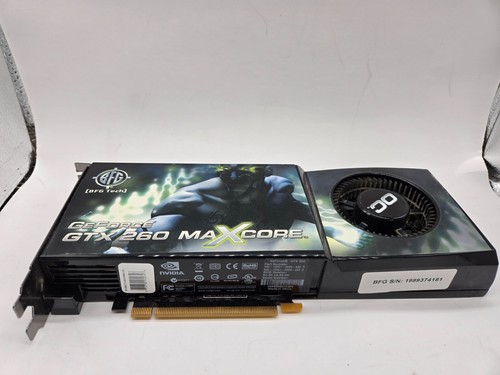 BFG Tech GeForce GTX260 Maxcore Video card