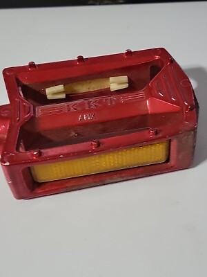 Old School NOS Single KKT AMX 1/2 right pedal bmx bike Red