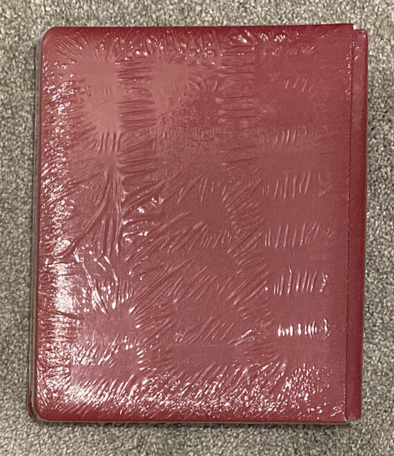 クリエイティブメモリーズ NEW Creative Memories 8 1/2 x 11 ~ RED JAZZY ALBUM ~ 15 White