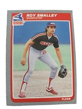 1985 Fleer Baseball Card #527 Roy Smalley Chicago White Sox NmMt Free Shipping!