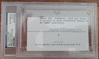 Joe Dimaggio- Autograph Last Will & Testament - PSA/DNA Certified