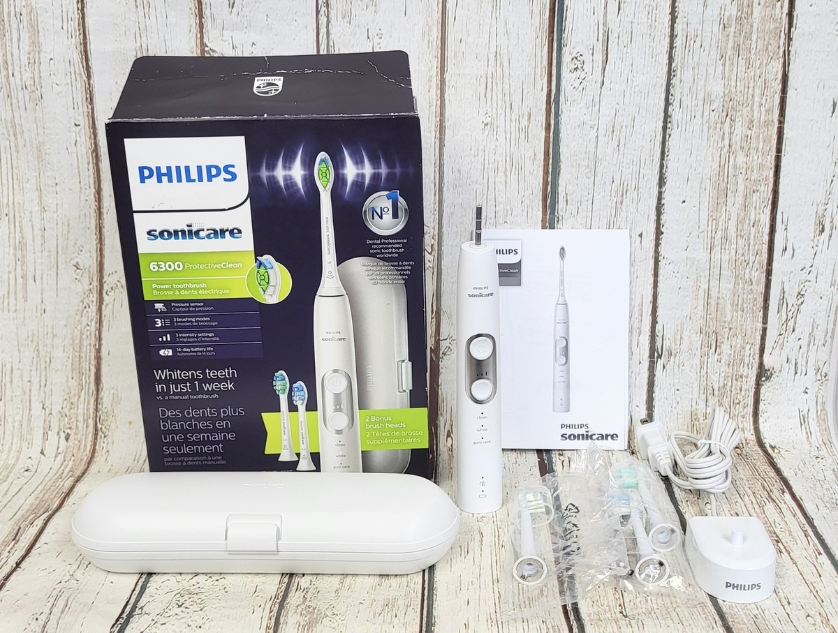 PHILIPS Sonicare ProtectiveClean 6300 Sonic Electric Toothbrush