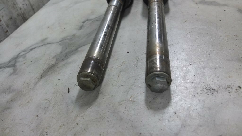 73 Suzuki GT250 GT 250 Front Forks Shocks Tubes | eBay