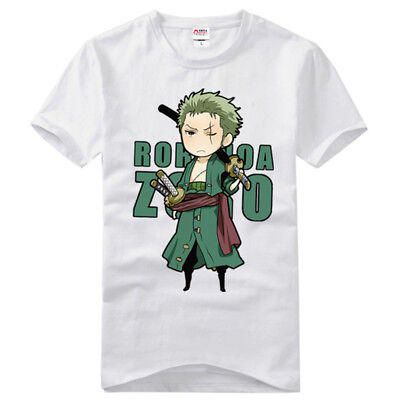 One Piece Zoro Anime Shirt, Men's Fashion, Tops & Sets, Tshirts