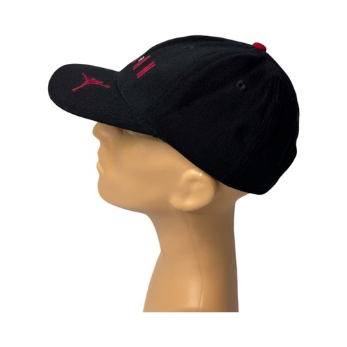 De Colección Nike Air Michael Jordan MVP Jump Man Años 90 Sombrero Sombrero Toros Gorra de Lana - Imagen 2 de 7