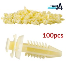 100Pcs Door Trim Panel Clips for Chevrolet K1500 C3500 K10 Truck SUV 1988-2000