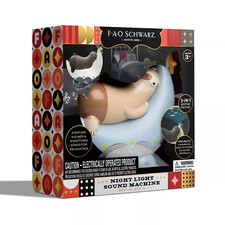 FAO Schwarz Night Light Sound Machine with Sloth and Moon