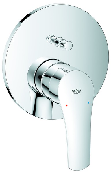 Grohe Wannenbatterie Eurosmart Chrom 24043003, Fertigmontageset FüR Rapido Smart-image