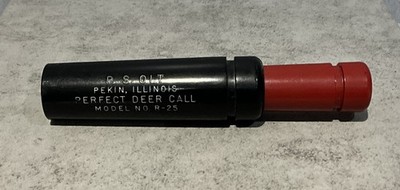 Vintage P.S. Olt Pekin Illinois Perfect Deer Call Model No.  R-25