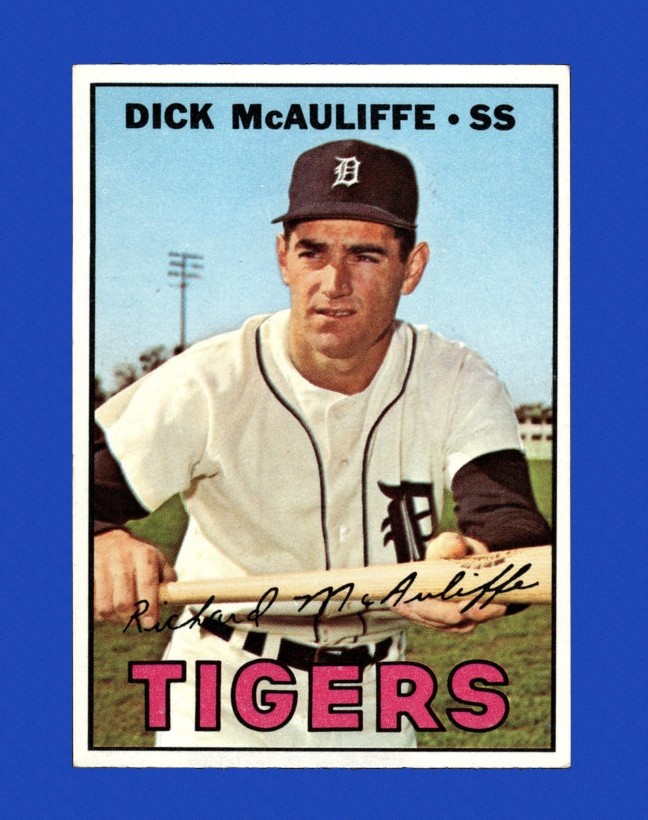 1967 Topps Set-Break #170 Dick Mcauliffe NR-MINT *GMCARDS*