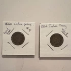 Indian Head Small Cent 1860 & 1862 Lot