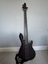 G4M 878 Bass Guitar Walnut Stain with Original Box Excellent Condition Used