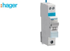 Hager ADA306G 6A Single Pole 1 Module B Curve 6kA 30mA Type A RCBO