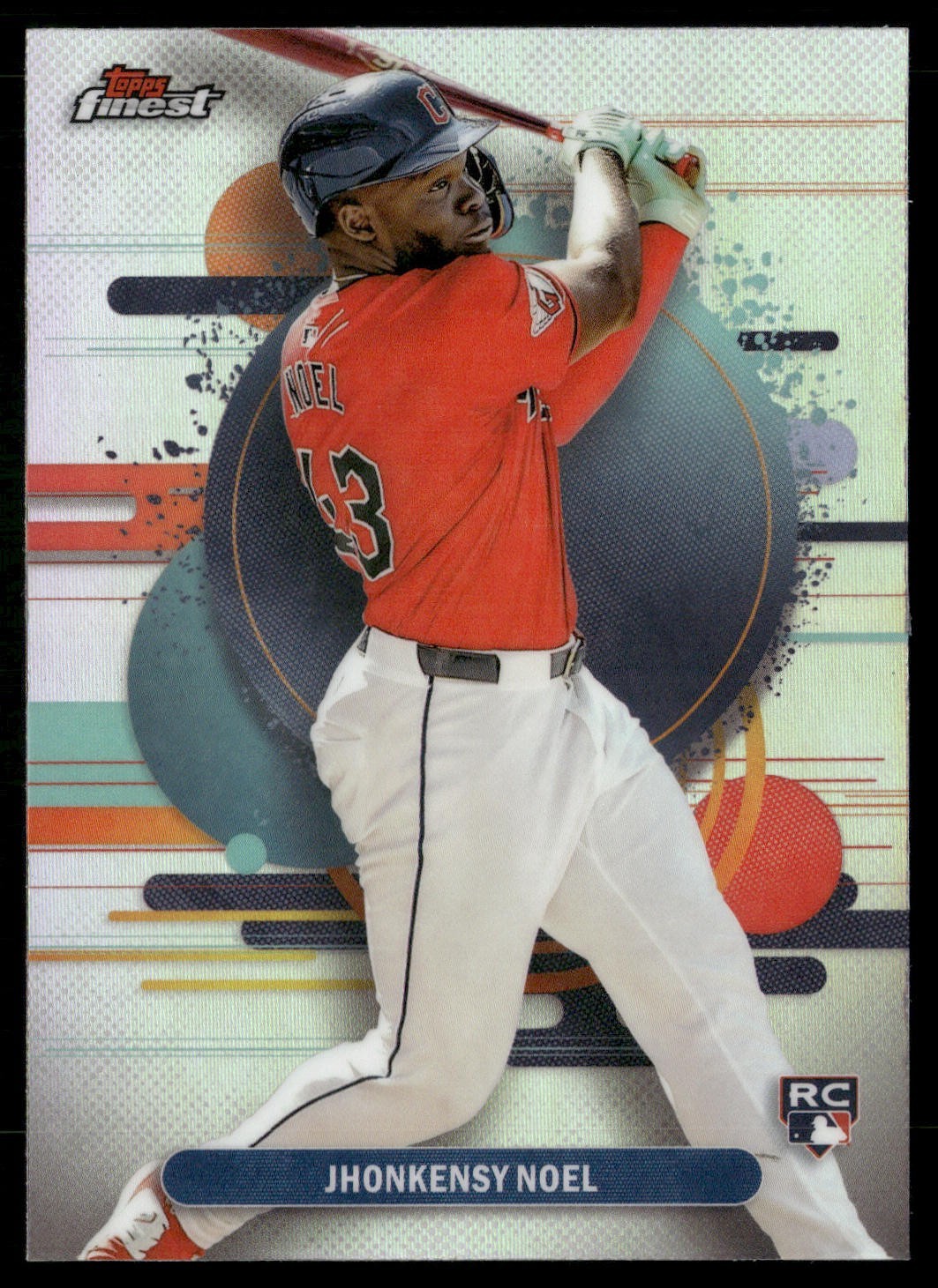 2025 Topps Finest - Uncommon Jhonkensy Noel #117 Refractor (RC)
