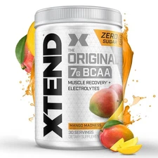 Xtend Original BCAA Powder 7g BCAA and 2.5g L-Glutamine, Sugar Free Post Workout