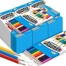 SpringFlower 432 Count Colored Pencils Bulk, 36 Pack Pre-Sharpened Coloring P...