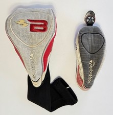 *Taylormade Burner Tour Driver & Hybrid HeadCover “SET” Preowned, FREE SHIP!