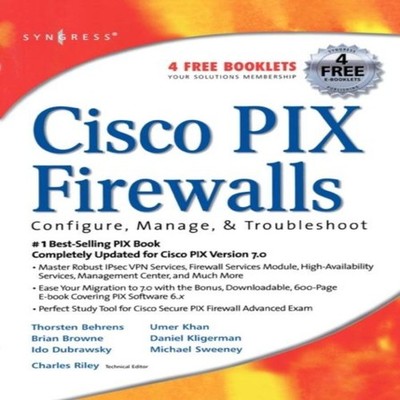 Cisco PIX Firewalls Khan Paperback Elsevier Inc Media > Books > P
