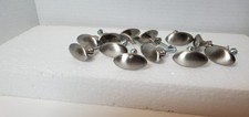 Satin Nickel Oval Cabinet Pulls Lot of 12