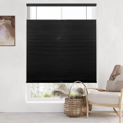 Top Down Bottom Up (TDBU) Cordless Cellular Shades, Blackout Light Blocking H...