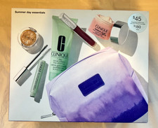 Clinique Summer Day Essentials Set, 6 Pieces Skincare  Makeup, New In Box