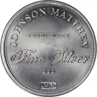 JM Johnson Matthey 1 oz .999 Fine Silver Round