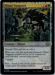 Titans' Vanguard (Foil) #206 Modern Horizons 3