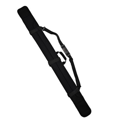 Water Resistant Elastic Ski Bag for Two Skis with Adjustable Straps and Padding