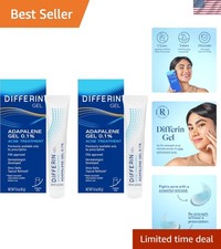 Dermatologist Recommended Acne Gel: 60 Day Supply with 0.1 Adapalene Formula