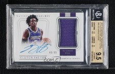 2017 Panini National Treasures Clutch Factor 49/99 De'Aaron Fox BGS 9.5 Auto v9t