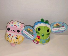 New Cats Vs Pickles Lil Joey 02  Lil Sprinkles 17 Soft Beanbag Plush Toy 3"