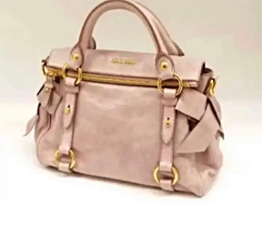 MIU MIU Side Ribbon Bag, Purchased at an Official Store MIU MIU Side Ribbon Bag, Purchased at an Official Store