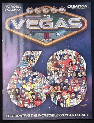 Trek to Vegas Program 2026 Vernon Smith 60th Anniversary Star Trek Lower Decks
