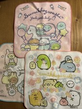 San-X Sumikko Gurashi New Petit towels, set of three from Japan