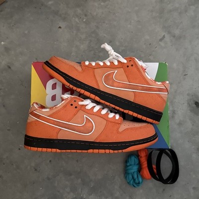 Nike SB Dunk Low Orange Lobster Size 9 | eBay