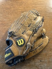 Vintage Wilson A9835 Optima Silver Softball Glove OS 1  RHT