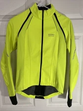 GORE BIKE WEAR Vented Windstopper Soft Shell Women’s Neon Jacket Size 36, S