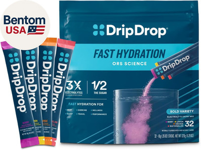 Hydration Packets - Bold Variety Pack - Single Serve Electrolytes Powder Drink M