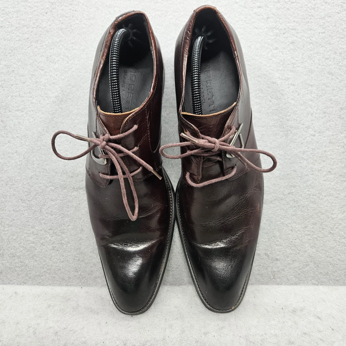 Moretti Black Label Potter Dress Boots 11.5 Cognac Brown Leather Chelsea Ankle Rowe Chocolate Brown Leather Chelsea Ankle Boots | FatFace USA main image 4